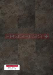 Кварц-виниловое покрытие (ПВХ плитка, виниловый ламинат) Progress/ Прогресс Клеевой винил Stone - 119 Lava