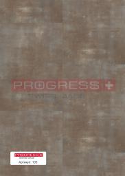 Кварц-виниловое покрытие (ПВХ плитка, виниловый ламинат) Progress/ Прогресс Клеевой винил Stone - 105 Metallic Gold